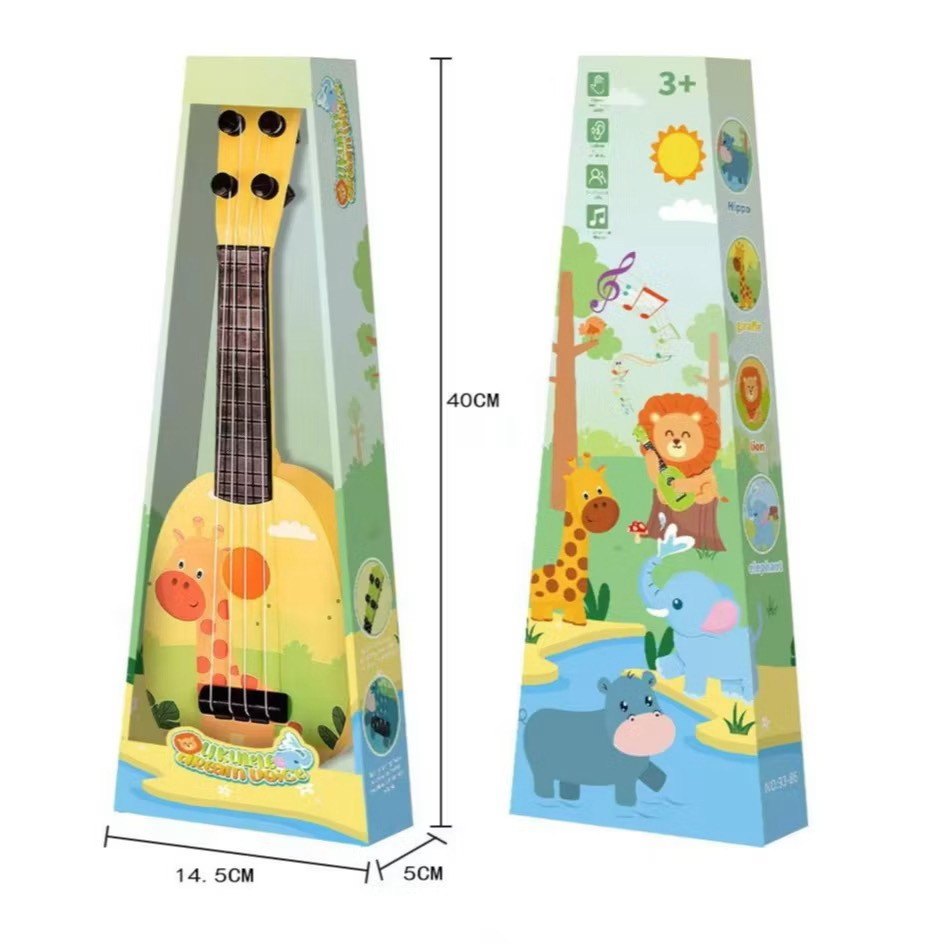 MURAH MAINAN ANAK GUITAR INTERESTING GITAR UKULELE MAINAN GITAR MUSIK ANAK MAINAN ANAK PEREMPUAN -