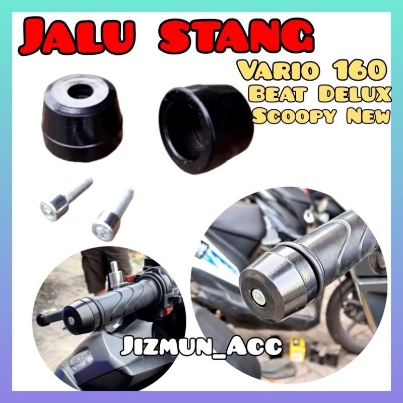 Jalu Stang VARIO 160 BEAT DELUXE 2020 SCOOPY 2020 2022 2023 Hitam