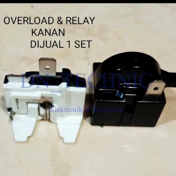 PTC relay overvload freezer box Gea 100 liter 200 liter 300 liter 400 liter - 500liter   SP