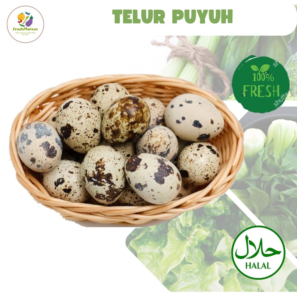 

Telur Puyuh 250 Gram Sayurinstant
