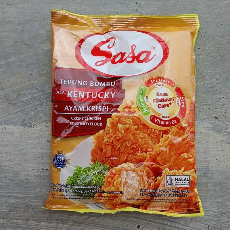 

Tepung Bumbu Sasa Serbaguna Aneka Gorengan