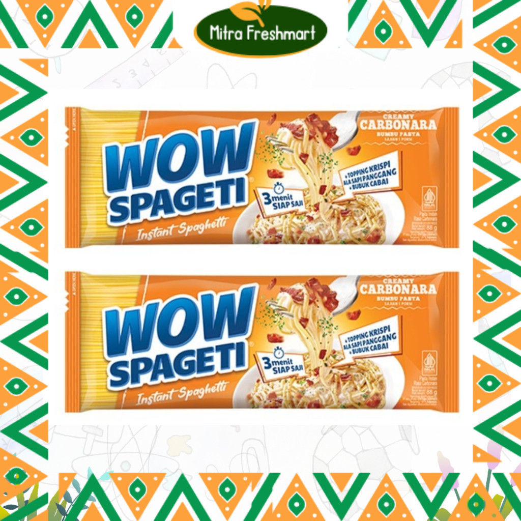 

WOW SPAGETI Creamy Carbonara 88 GR