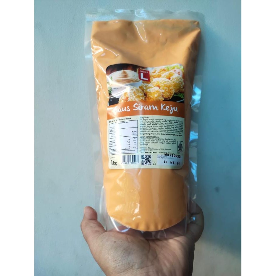 

Saus / Saos Siram Keju Choice L - 1 Kg