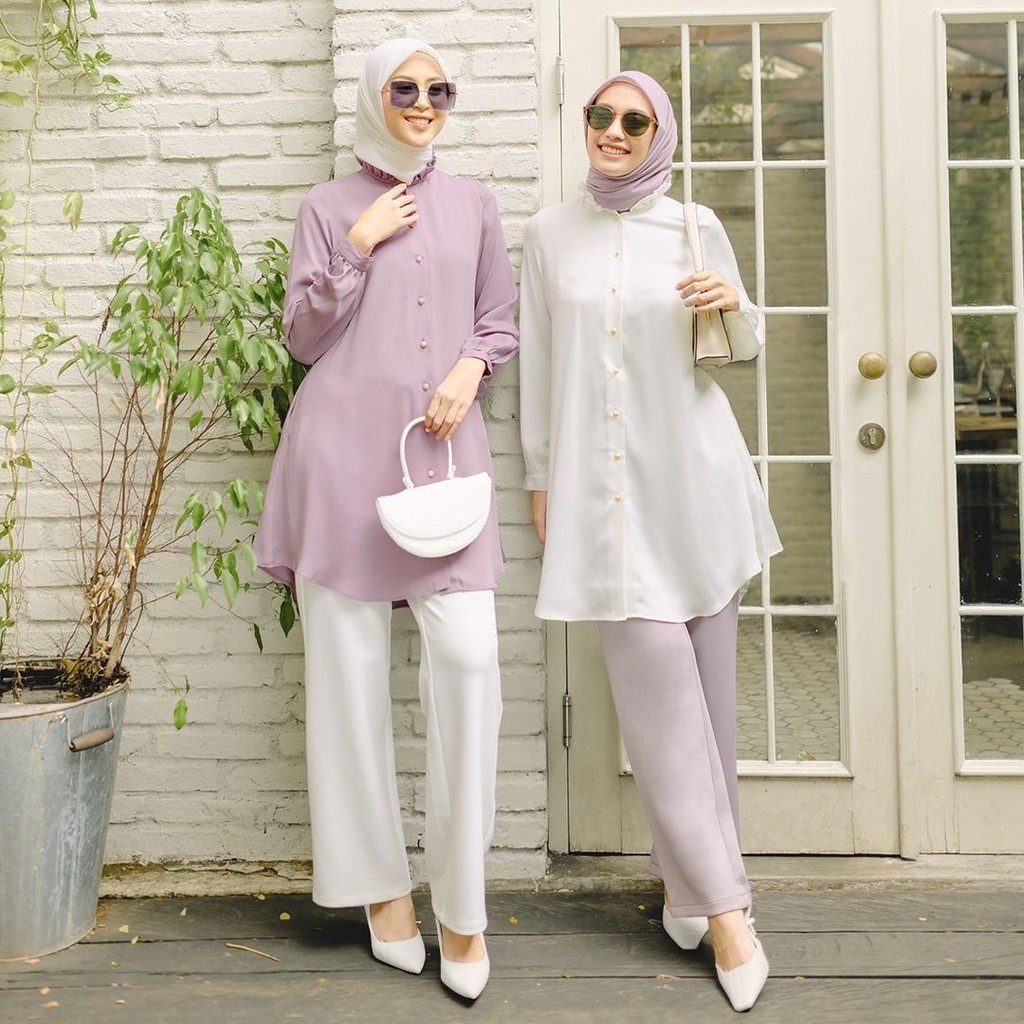 Baju Healing Termurah / Femme Outfit - Victoria Tunic (Atasan Wanita / Tunik Wanita)
