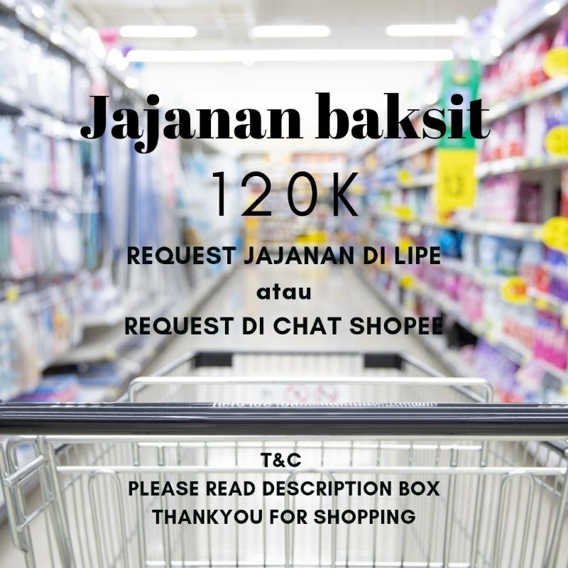 

JastipBaksit Jajanan Baksit Snack Lokal Dan Import 120k