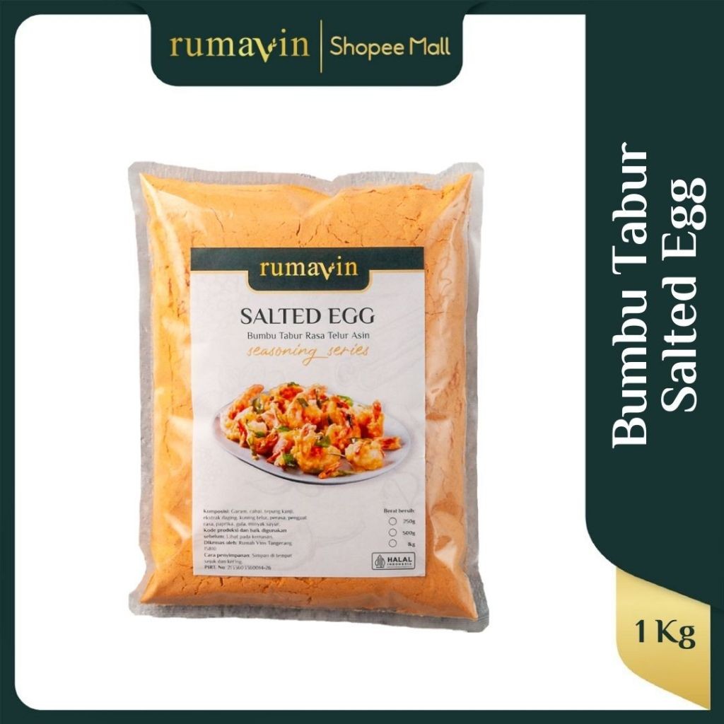 

Rumavin - Premium Bumbu Tabur Salted Egg