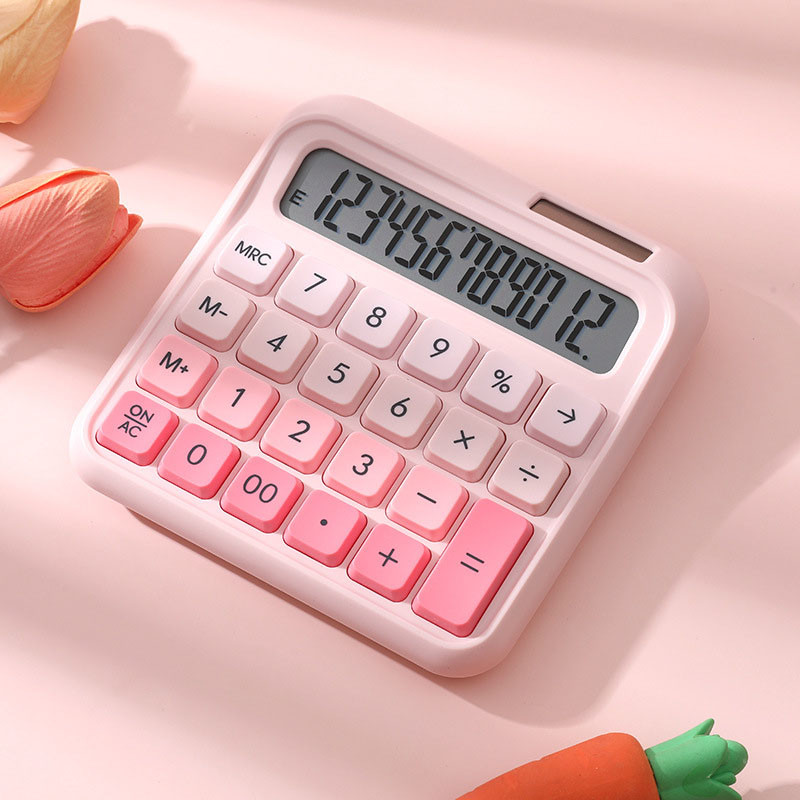 

Tenaga Surya Solar Kalkulator Keuangan / Calkulator Lucu Full Color Aesthetic 12 Digit