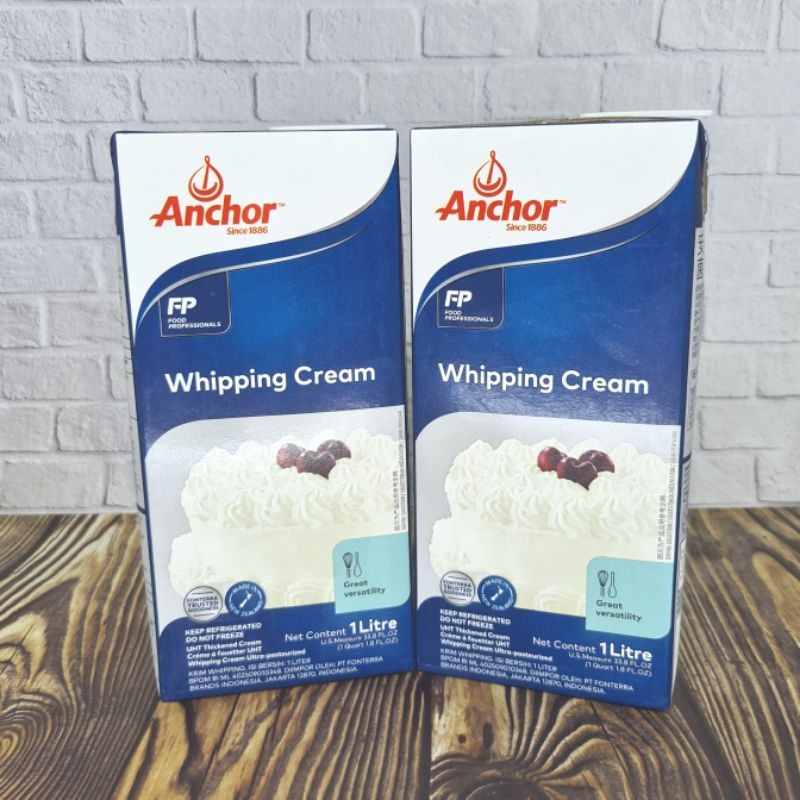 

Anchor whipping cream 1L surabaya barat whipped whip krim kocok