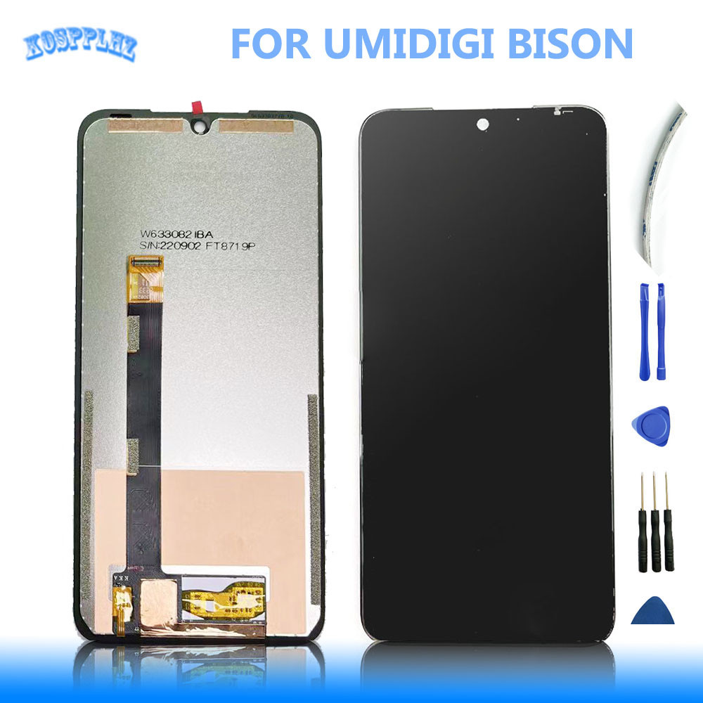 6.3" Global Version Original New For UMIDIGI Bison 2021 Bison Pro GT X10Pro LCD Display Touch Screen