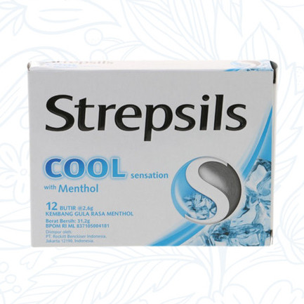 

Strepsils Lozenges Dus isi 12 Butir - Permen Tenggorokan Strepsils - Cool