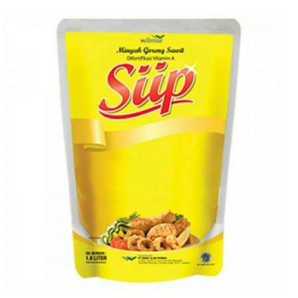 

[Minyak] SIIP minyak goreng | Kemasan Refill 1.8 Liter