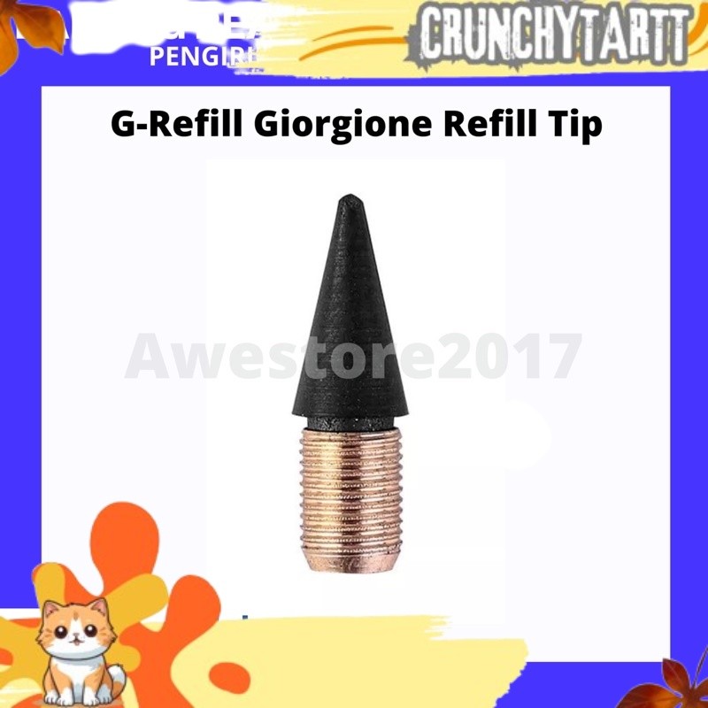 

READYYY G-Refill Giorgione Refill Tip Eraser Everlasting Pen Inkless Pensil AWE