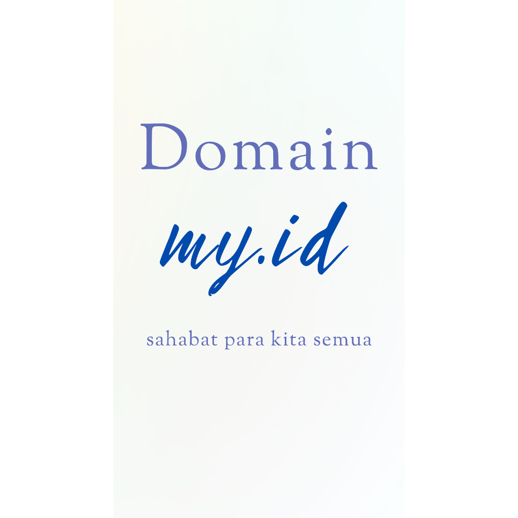 Domain My.id (Bisa Diperpanjang)