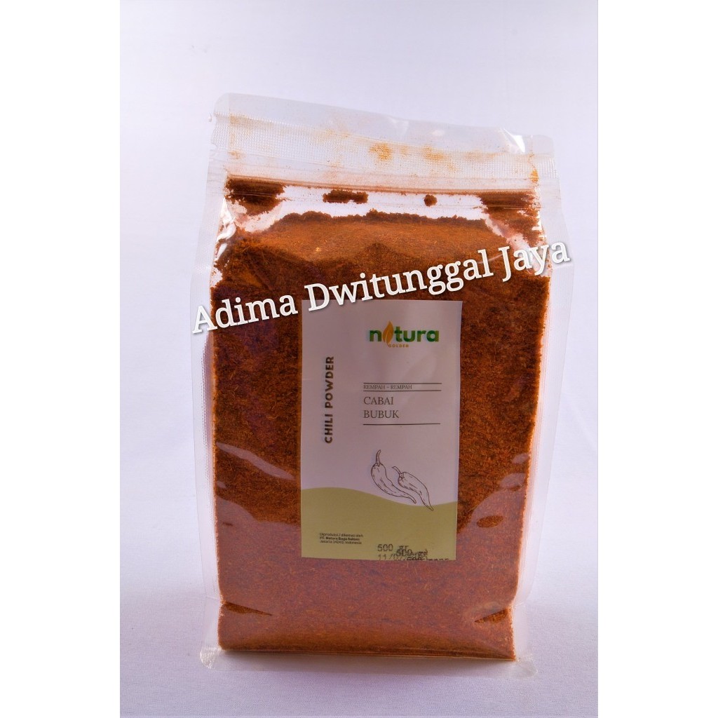 

Natura Golden Chili Powder / Cabai Bubuk 500gr