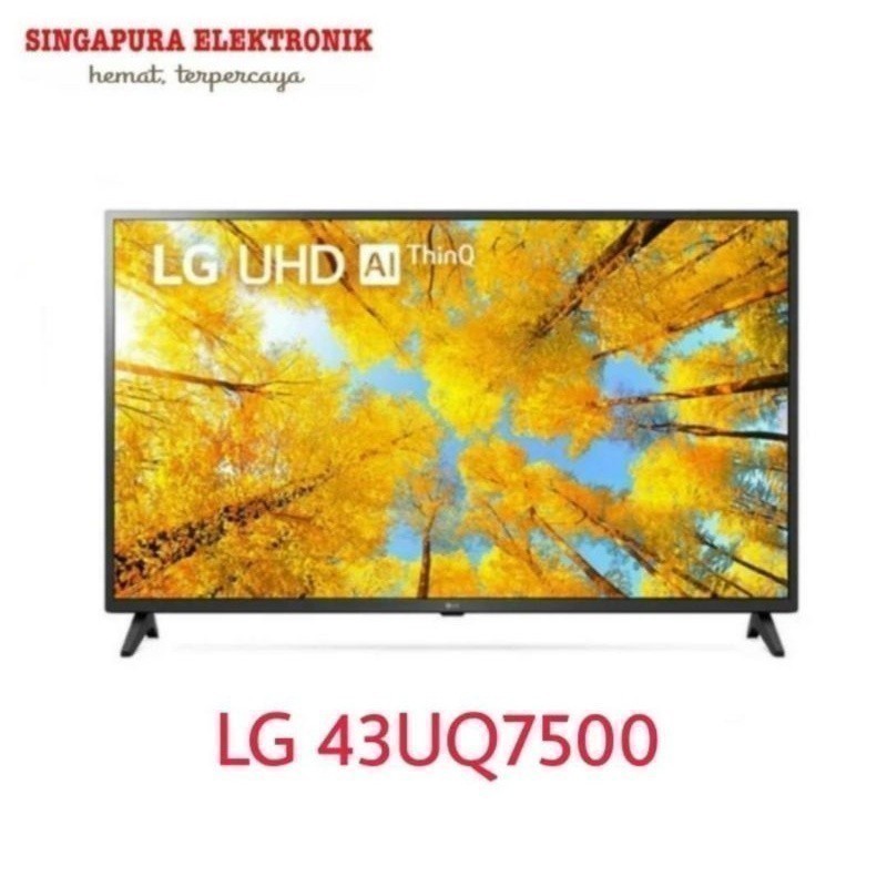 LG TV LED 43" (Smart TV) 43UQ7500