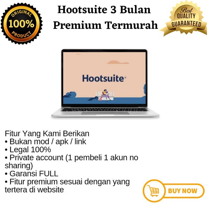 [Promo] Hootsuite Premium 3 Bulan Full Garansi Termurah