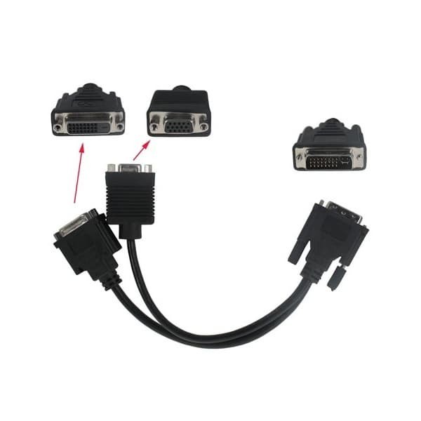 OLR99 Kabel DVI24+5 to DVI24+1 + VGA