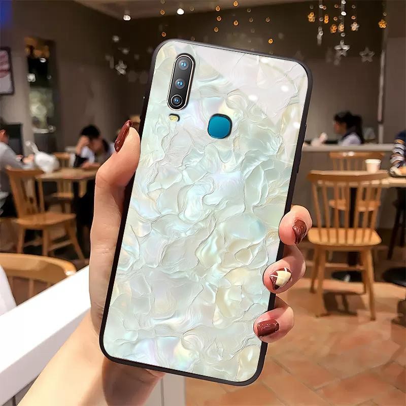 Casing Kaca For Vivo Y17 Y17s Y15 Y15s Y15a Y15c Y16 Y19 Y12 Y12a Y12s Y12i Y11 2019 Y11s Silikon Be