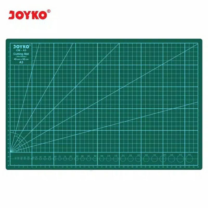 

JOYKO CM-A3 cutting mat alas potong 45cm x 30cm A3