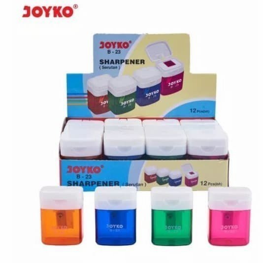 

joyko B-23 Rautan pensil /orotan/ serutan bentuk kotak HARGA 1Pcs saja