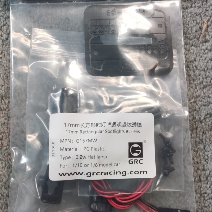 LED lampu sorot RC axial scx10 RGT MN WPL trx4 mn999