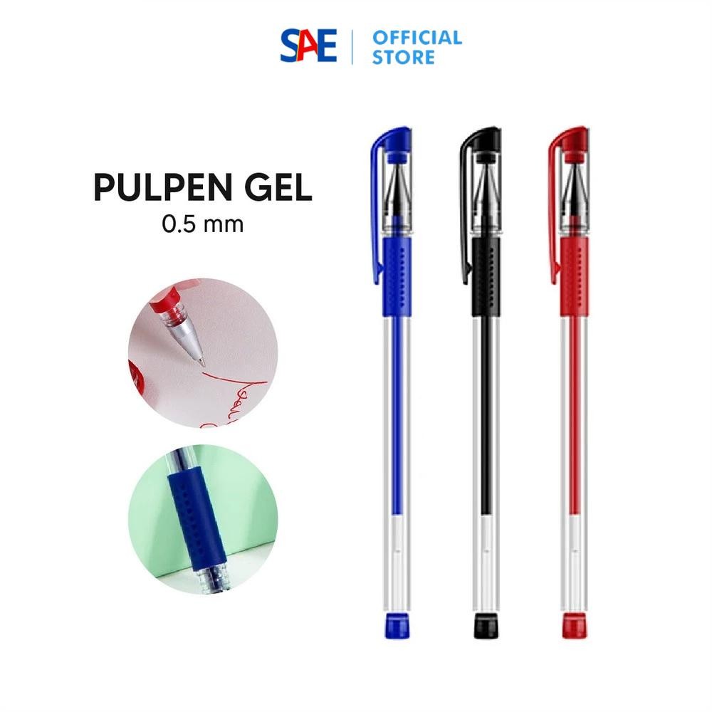 

SAEID Pena Gel A5 Alat tulis Stationary Pulpen Gel MIMI 0.5mm Standard Pena Cair Anak Sekaolah dan Kantoran