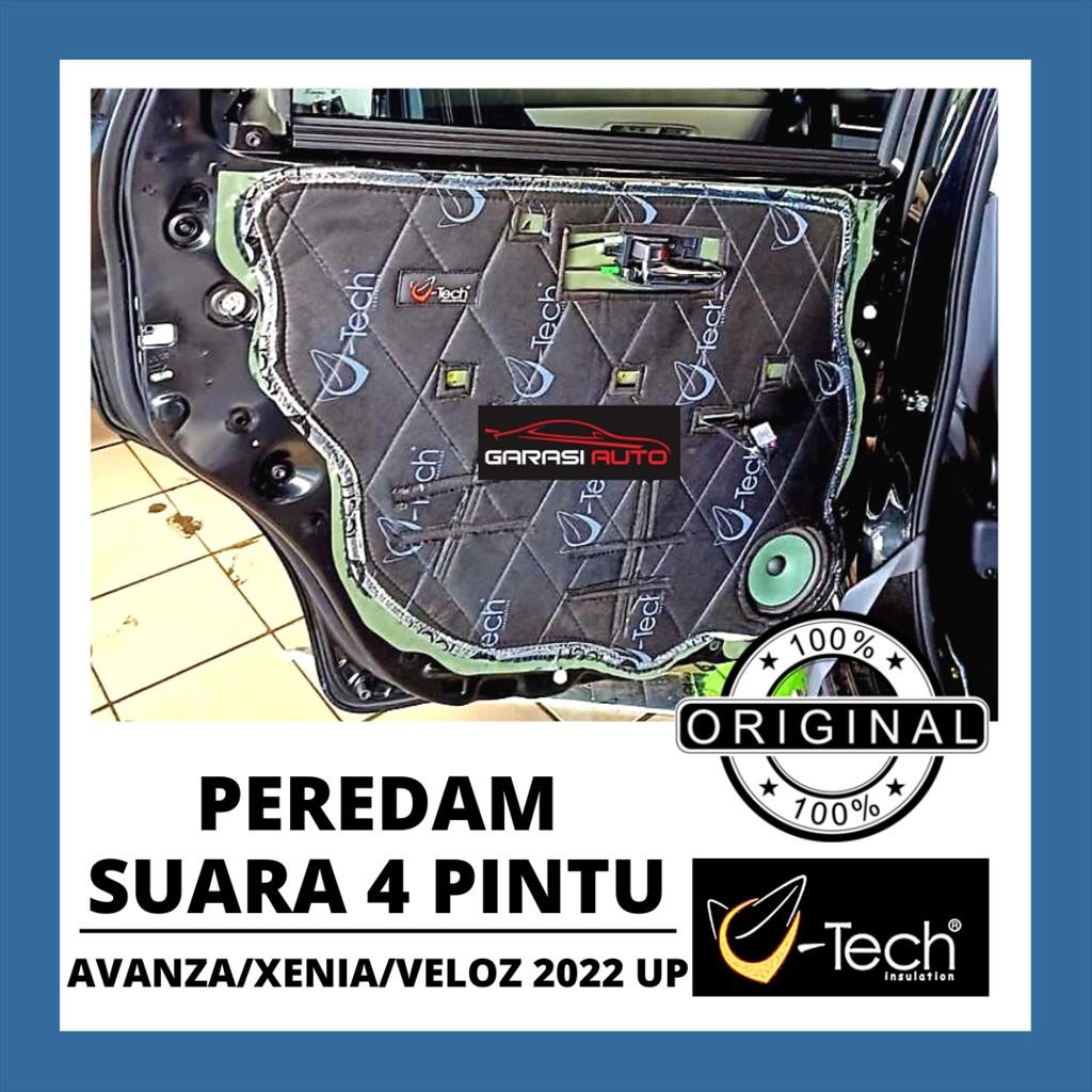 Peredam Suara 4 Pintu Akustik Audio Mobil All New Avanza Xenia Veloz 2022 up VTECH