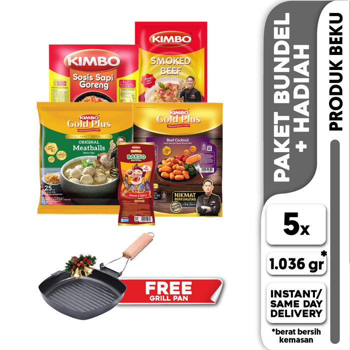 

Paket KIMBO NATARU 6 + FREE Grill Pan