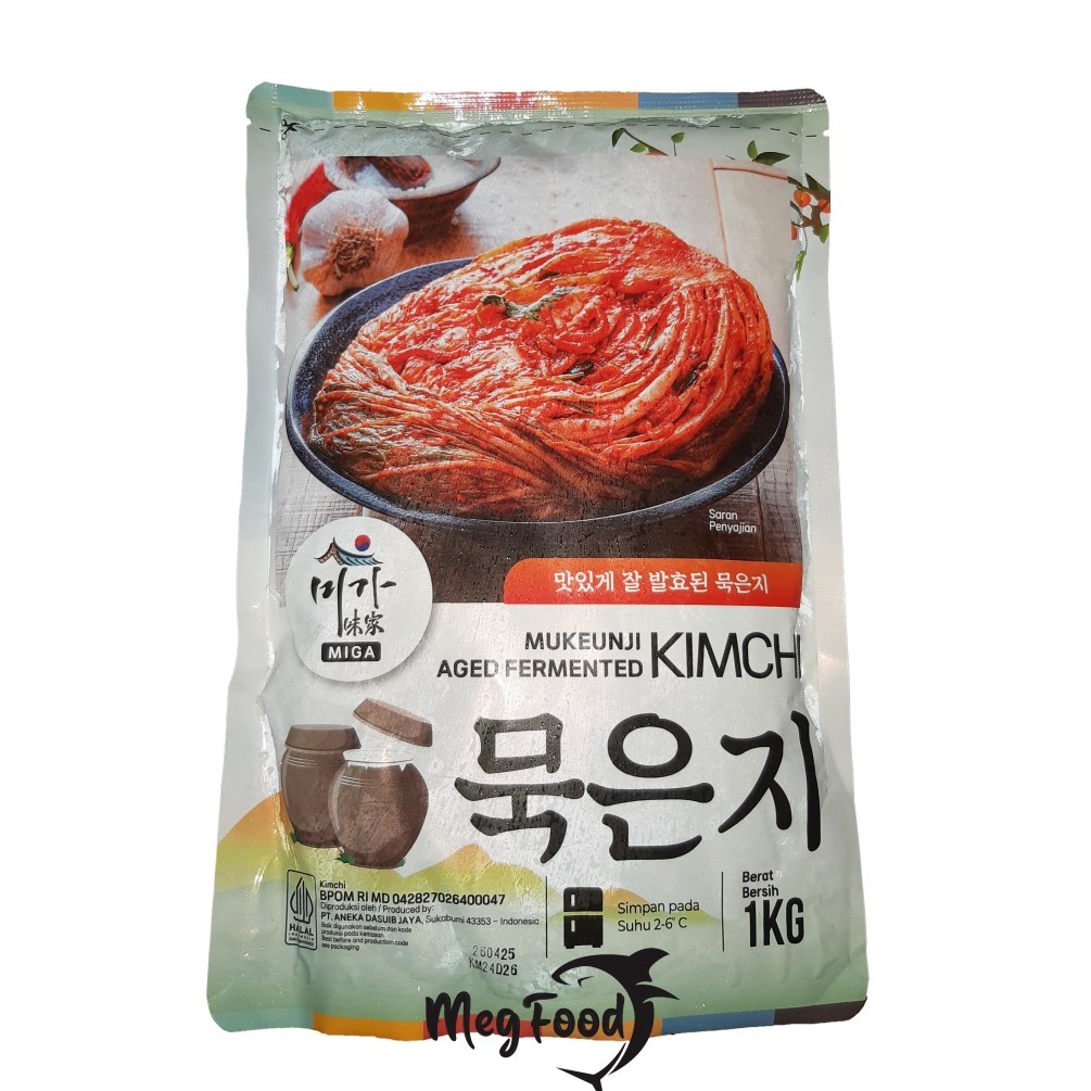 

Kimchi Mukeunji Halal | Sawi Fresh | Kimchi Korea 1 Kg