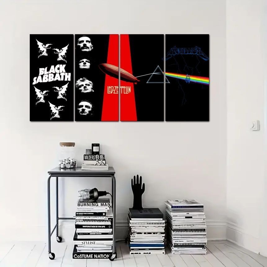 Poster bringmethehorizon  Hiasan dinding kamar Poster kayu band Bmth 1 set  Hiasan Pajangan