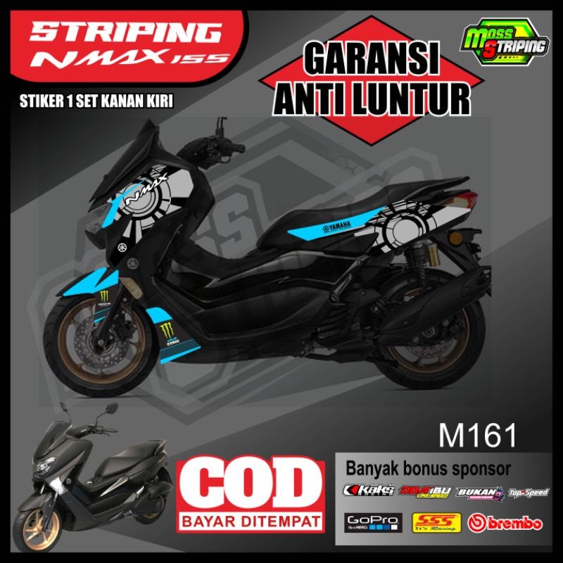 Stiker Variasi Nmax New 2020 2021 / Striping Setriping Sticker Nmax 2020 2021