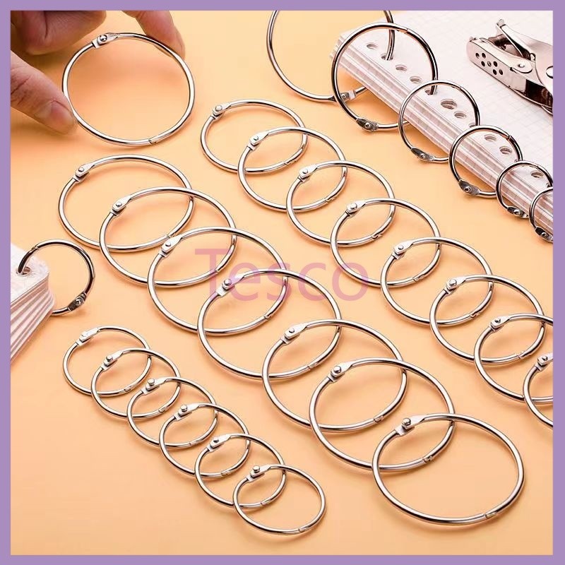 

Tesco 20-40mm Binder/Cincin Buku Contoh Pembukaan Cincin/Ring Binder/