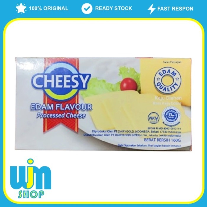 

Cheesy Keju Edam 160gr WJM