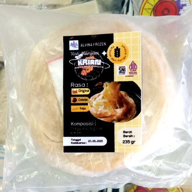 

AF Roti Maryam / Canai Mini Ori 235gr Isi 5