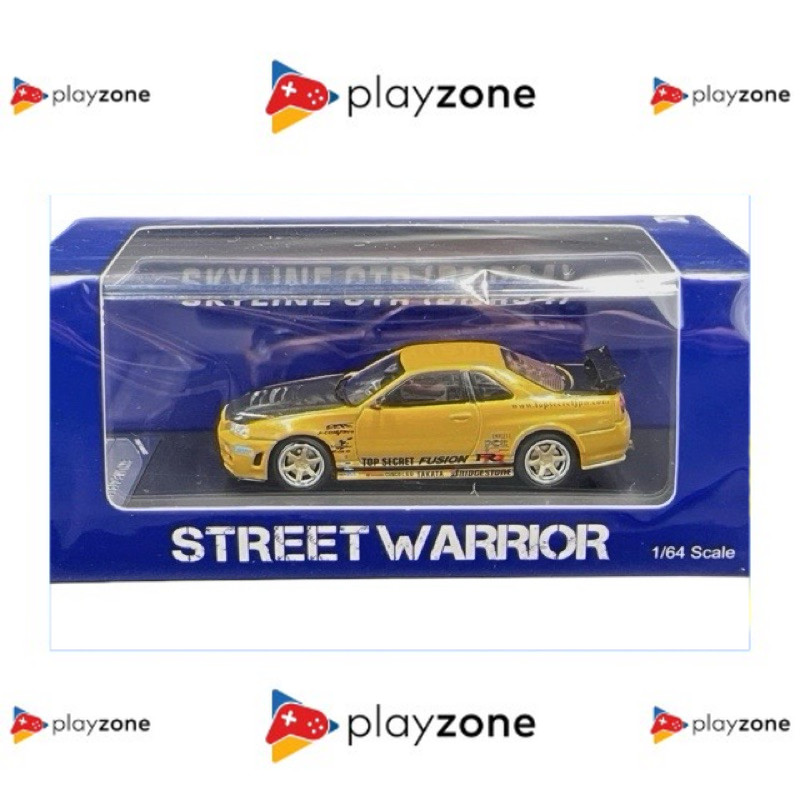 Street Warrior Nissan Skyline GTR R34 Top Secret