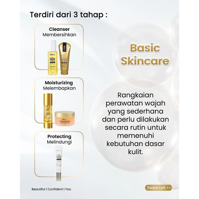 Paket Basic Skincare Berl / Paket Berl Pemula / Cleansing / Toning / Protecting /Berl / Berl Cosmeti