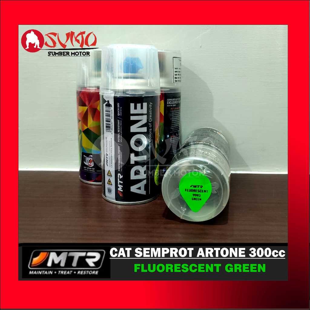 Cat Semprot Fluorescent Green MTR Artone 300 cc Harga Termurah