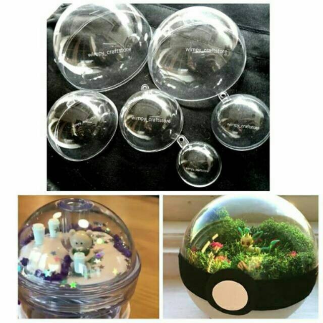 

RB001 HALF DOME SETENGAH BOLA TRANSPARANT Akrilik ball bola