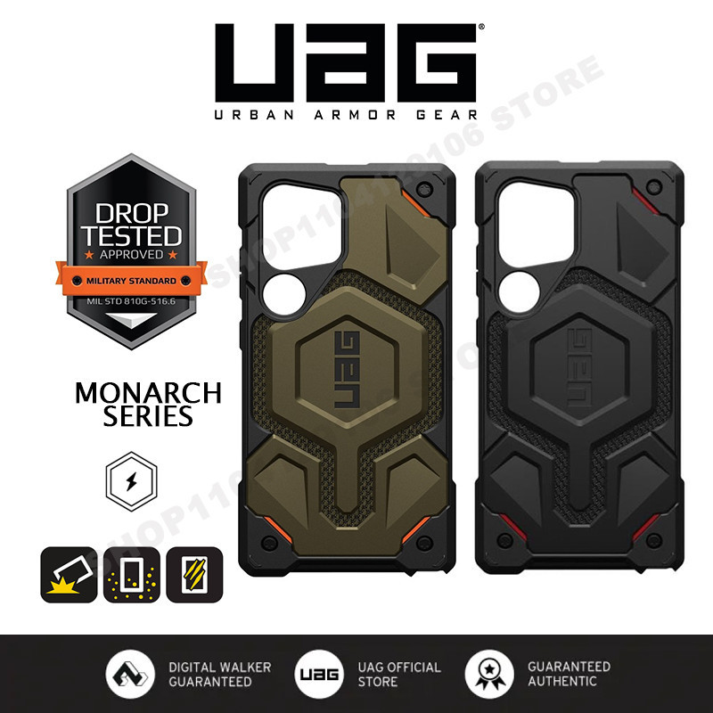 Original URBAN ARMOR GEAR UAG Monarch Pro Kevlar Magnetic Case for Samsung Galaxy S24 Ultra S23 Ultr