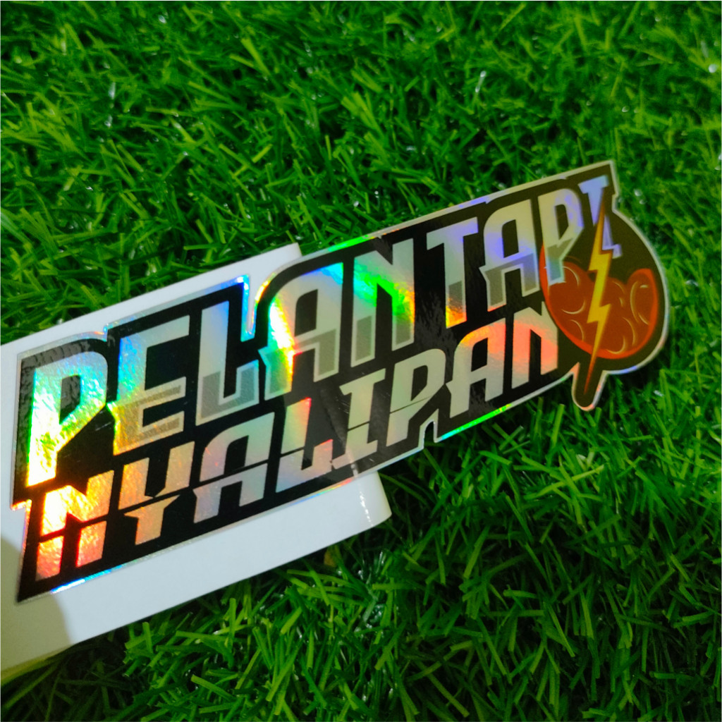 

Cetak Stiker Vinyl / Hologram Cetak Stiker Label Sponsor / Label Usaha / Cetak kata kiss cut presisi Online Shop Murah terbaru stiker kecil pelan tapi nyalipan
