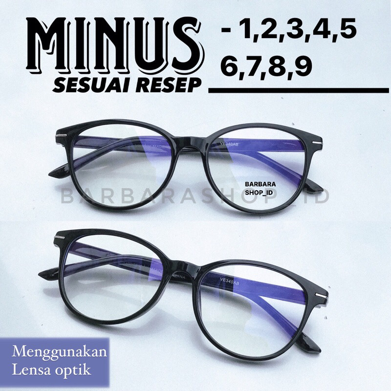 KACAMATA MINUS 1,2,3,4,5,6,7,8,9 SESUAI RESEP MINUS/SLINDER KACAMATA MINUS TINGGI