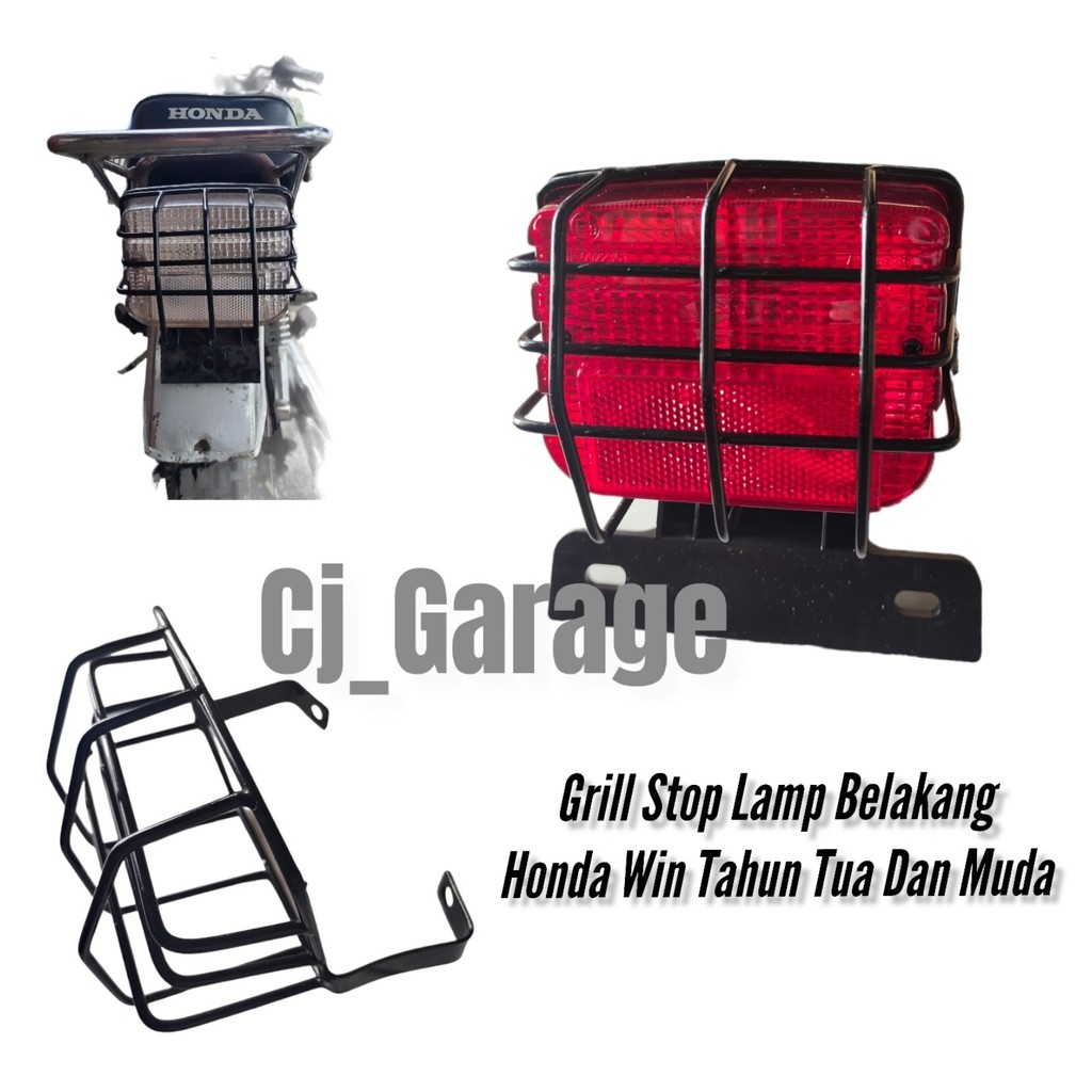 Grill lampu belakang win tua geril stoplamp WIN Muda Pelindung Lampu belakang Honda Win Tahun Muda T