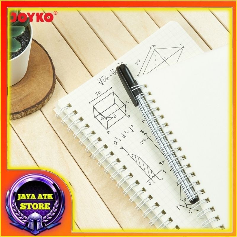

Ruled Spiral Notebook A5 NB -700 Buku Catatan Bergaris Sampul Bening 60 Lbr 80 Gsm