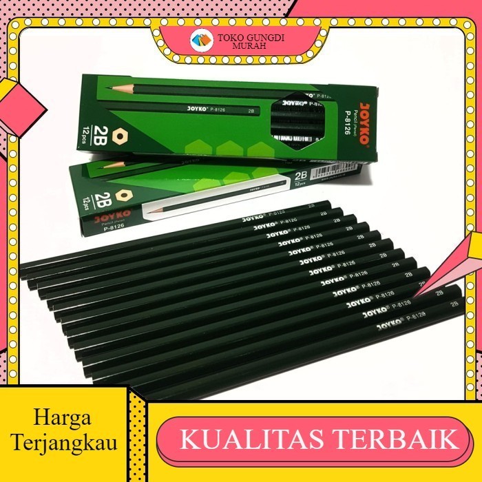 Pensil 2B Joyko/ Pensil kayu 2B