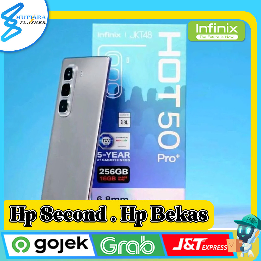 Infinix Hot 50 Pro Plus Ram 8 Rom 256GB Second Original