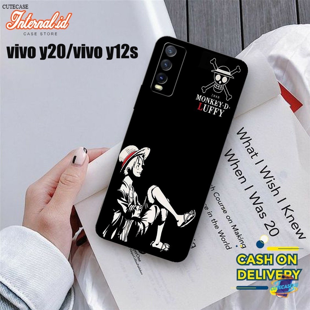 Case Hp Vivo Y20 - Casing Hp Vivo Y12s - Internal.Id - Fashion Case Anime - Case Cewek - Case Cowok 