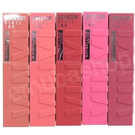 Maybelline Superstay Super Stay Vinyl Ink Pigmented Lip Moist Lipstick - 65