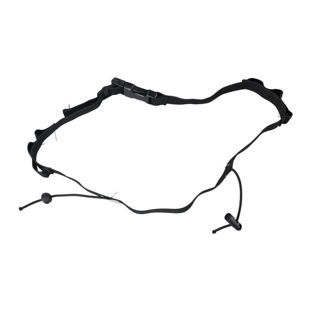 Gel Holder Marathon Race Number Belt Waist Pack Cloth Belt Running Number Belt Black Reflective Tape