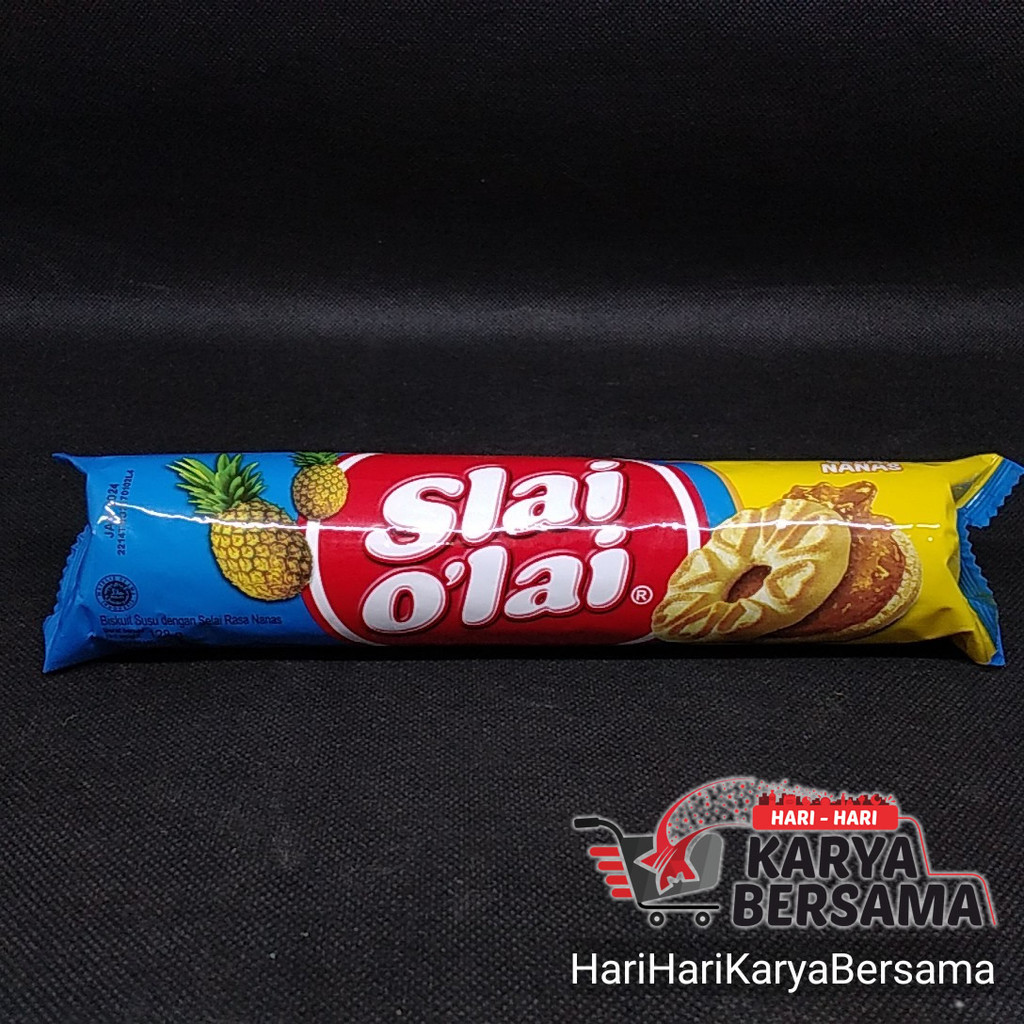 

MAKANAN RINGAN SLAI O'LAI NANAS ROLL 128GR