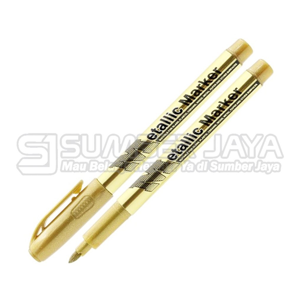 

Spidol Marker Metalic M&G AWBY0171 Gold Silver